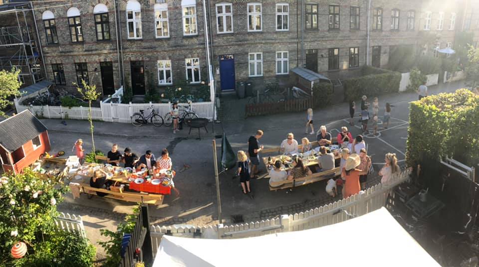 Fællesspisning i gaden 2020